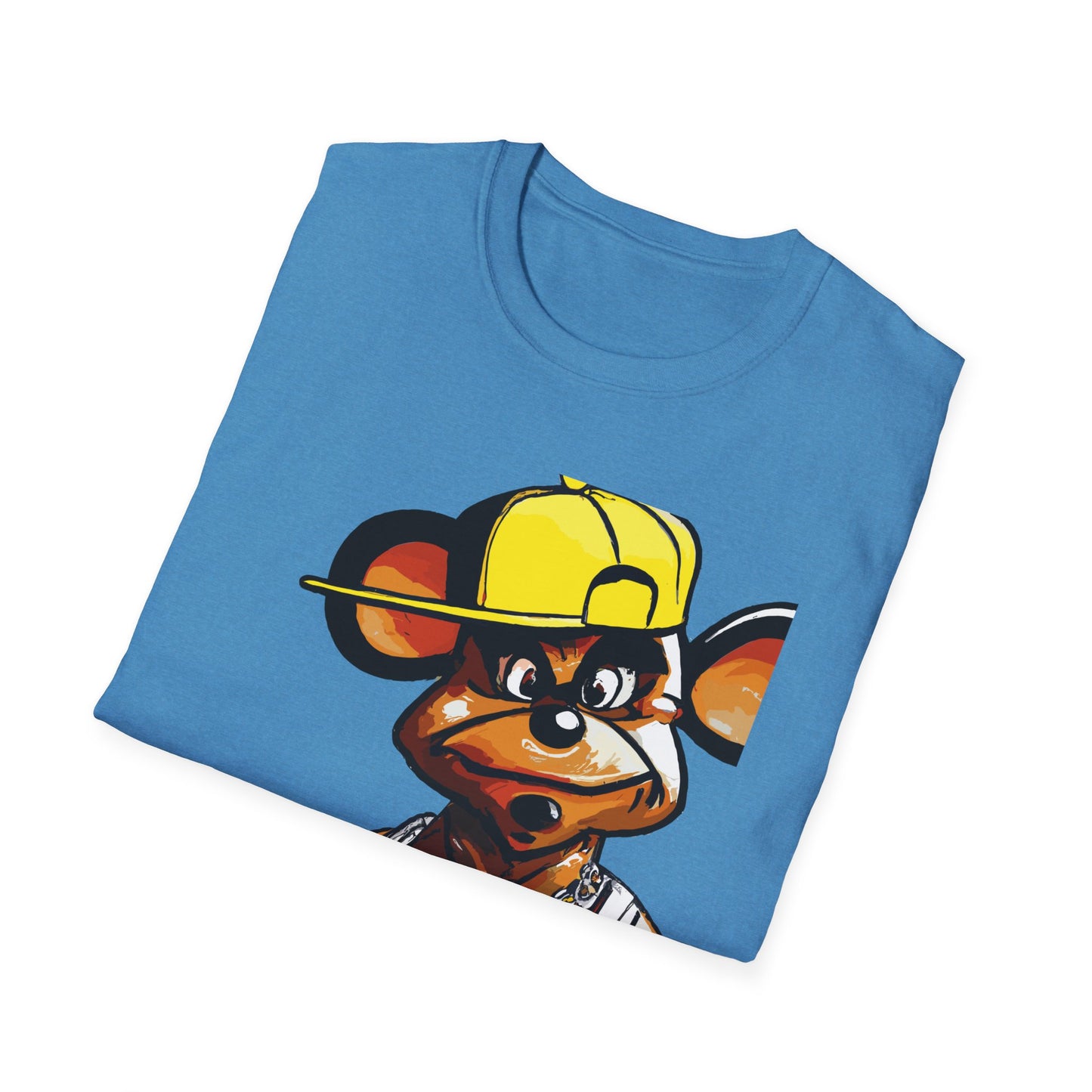 Money Mau5 Characters Urban Graffiti Style Men's Casual Leisure T-Shirt for Generation X Travel Lovers