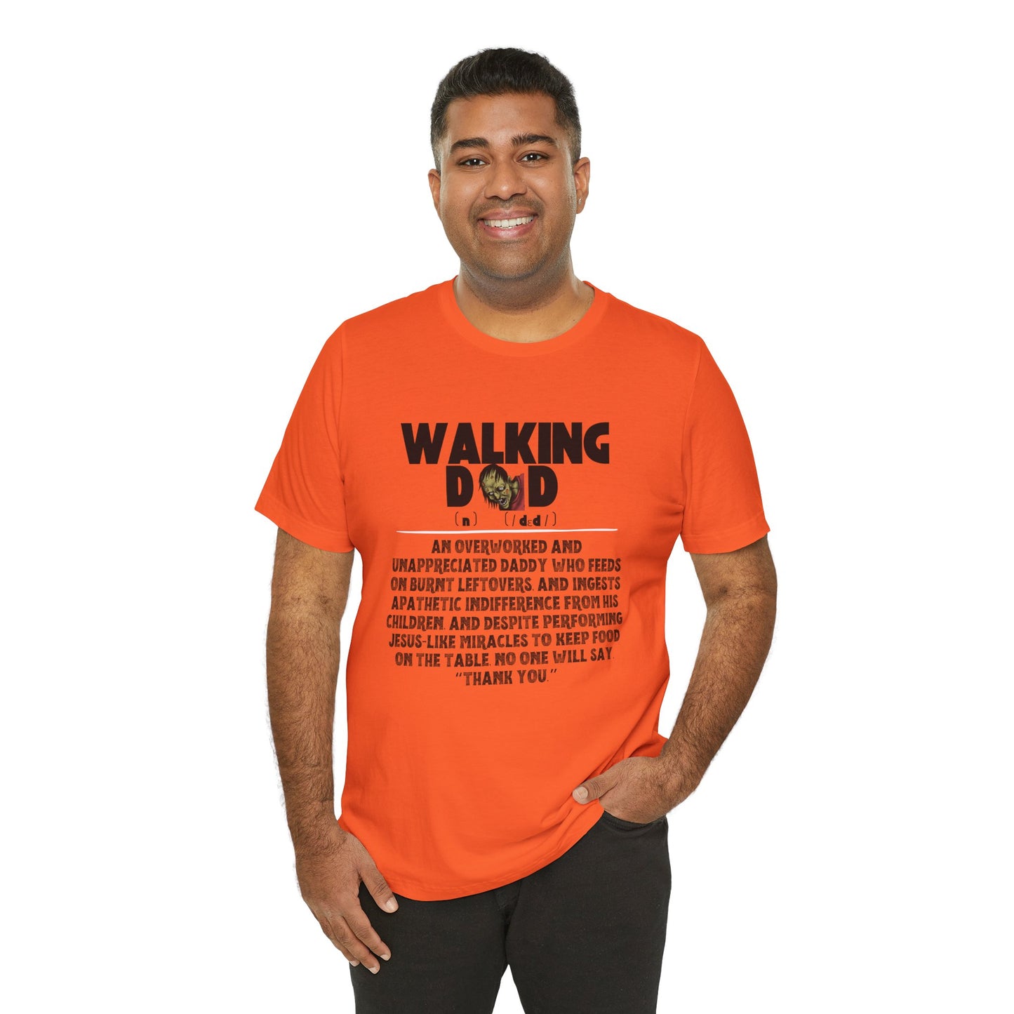 Walking Dad/Dead Shirt, Gift For Halloween, Dad Noun Shirt, Reality Check Dad Shirt, Father's Day Clothing, Spooky Dad Gift, Dad Tee