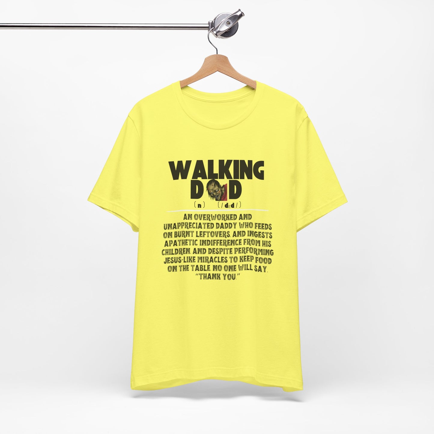 Walking Dad/Dead Shirt, Gift For Halloween, Dad Noun Shirt, Reality Check Dad Shirt, Father's Day Clothing, Spooky Dad Gift, Dad Tee