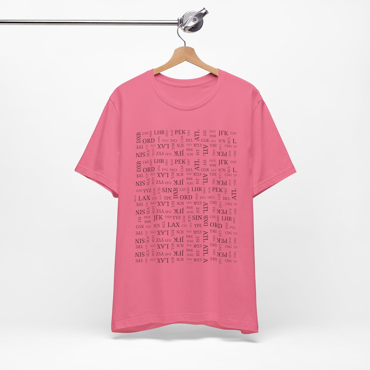 Airport Code Travel Tee for Travel Lovers and AV Geeks