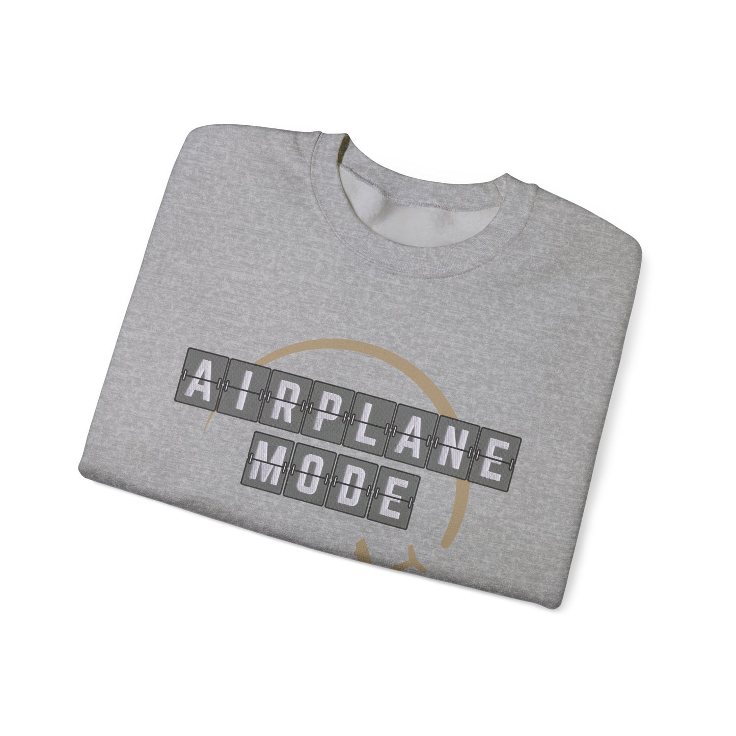 Travel Addict: Airplane Mode Travel Wear, Split Flap Departure Board Sweatshirt