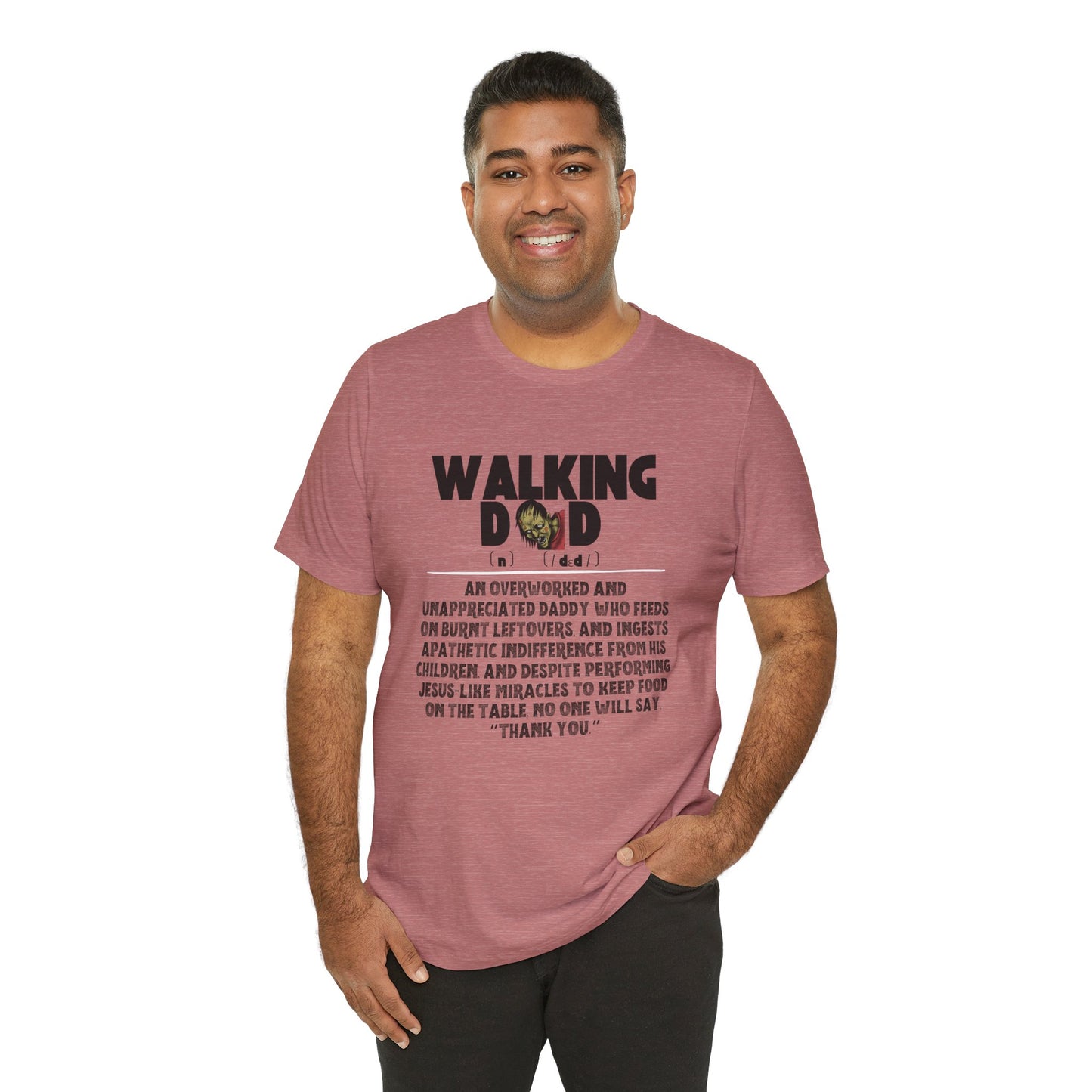 Walking Dad/Dead Shirt, Gift For Halloween, Dad Noun Shirt, Reality Check Dad Shirt, Father's Day Clothing, Spooky Dad Gift, Dad Tee