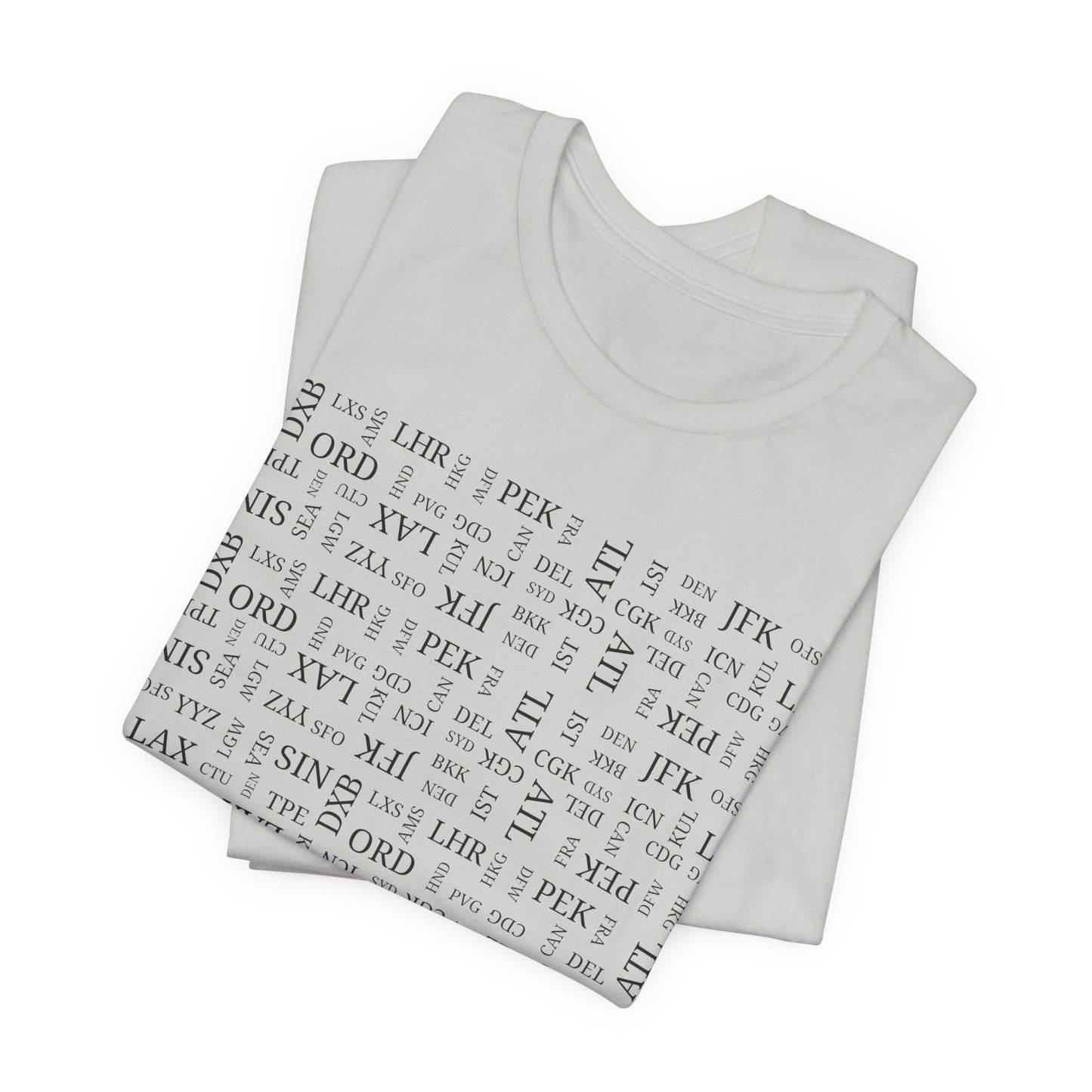 Airport Code Travel Tee for Travel Lovers and AV Geeks