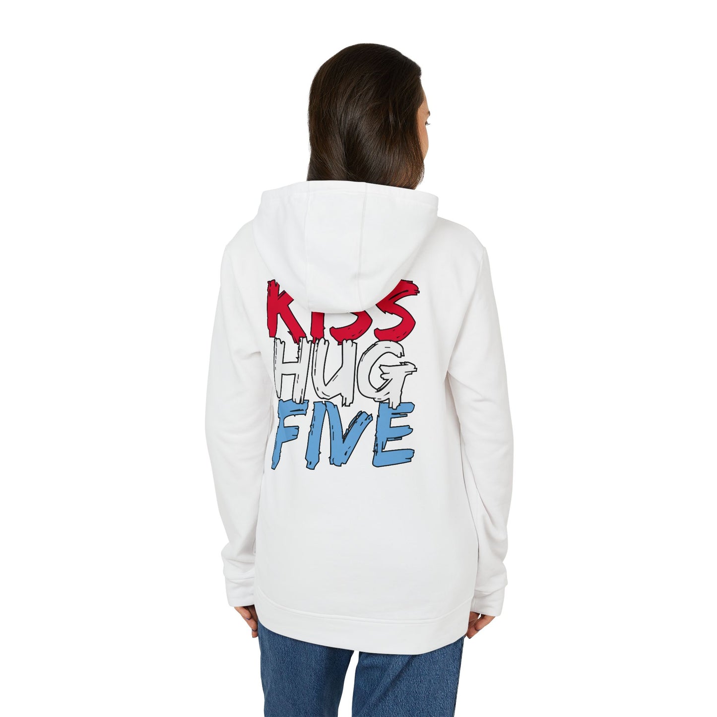 KissHugFive Adidas Unisex Fleece Hoodie