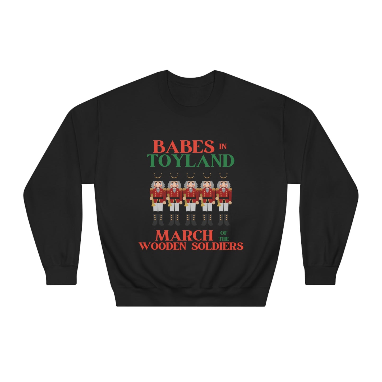 Babes in Toyland, March of the Wooden Soldiers, Holiday Sweatshirt Laurel & Hardy Films