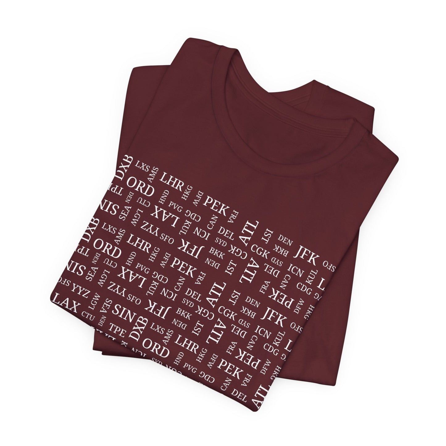 Airport Code Travel Tee for Travel Lovers and AV Geeks