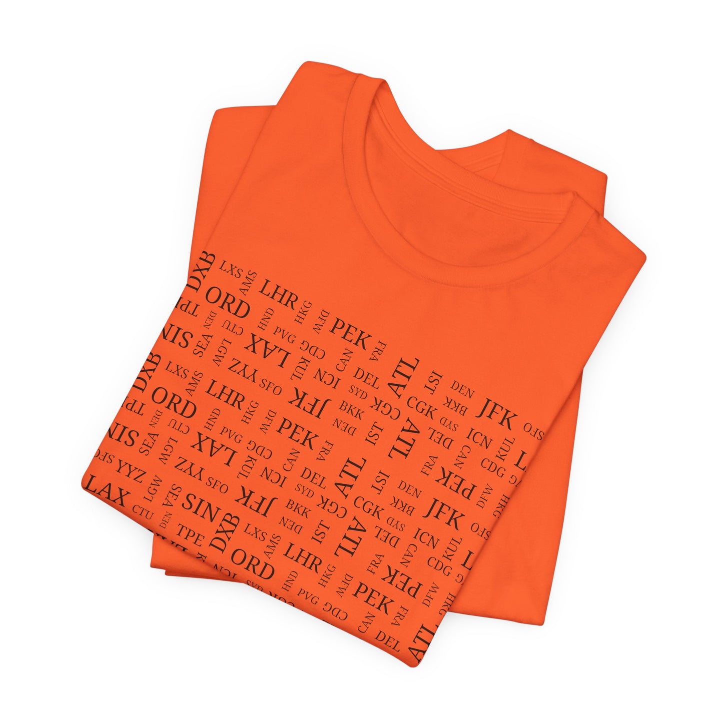 Airport Code Travel Tee for Travel Lovers and AV Geeks