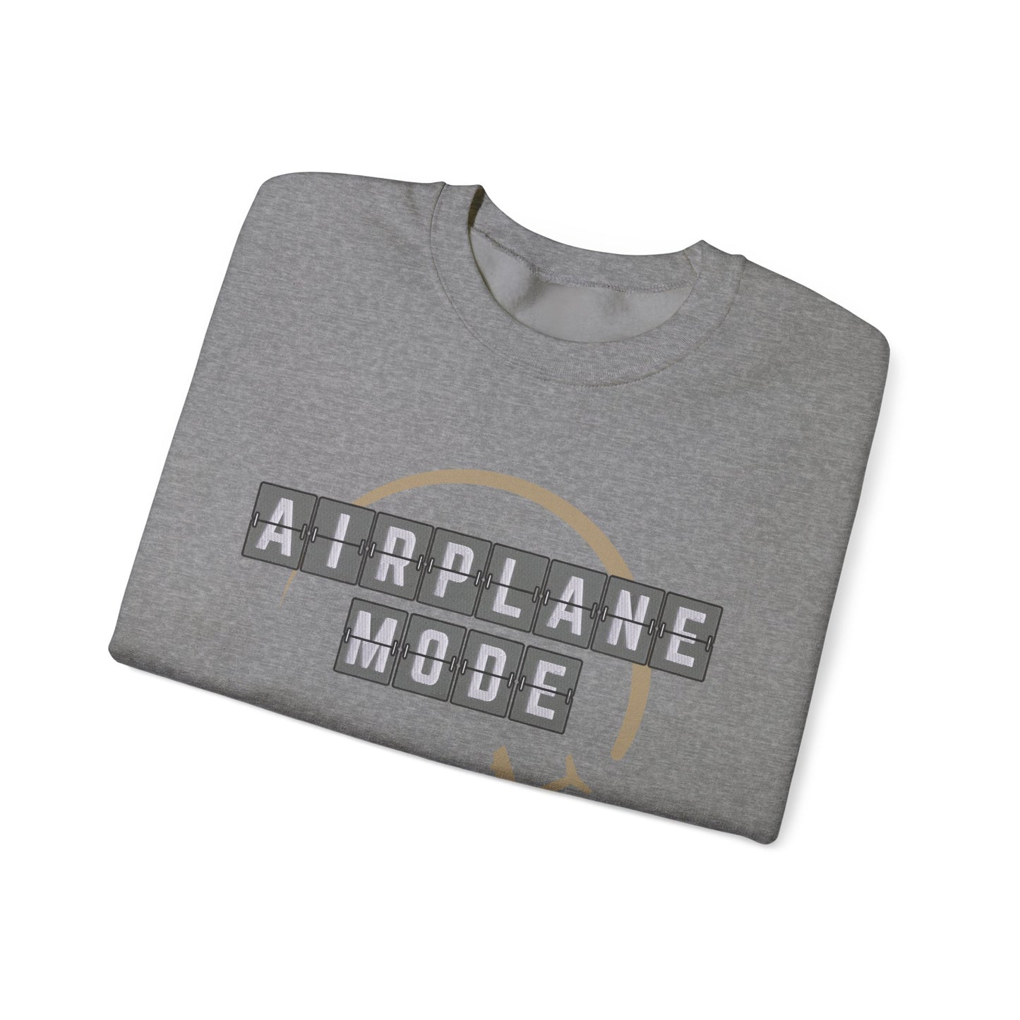 Travel Addict: Airplane Mode Travel Wear, Split Flap Departure Board Sweatshirt