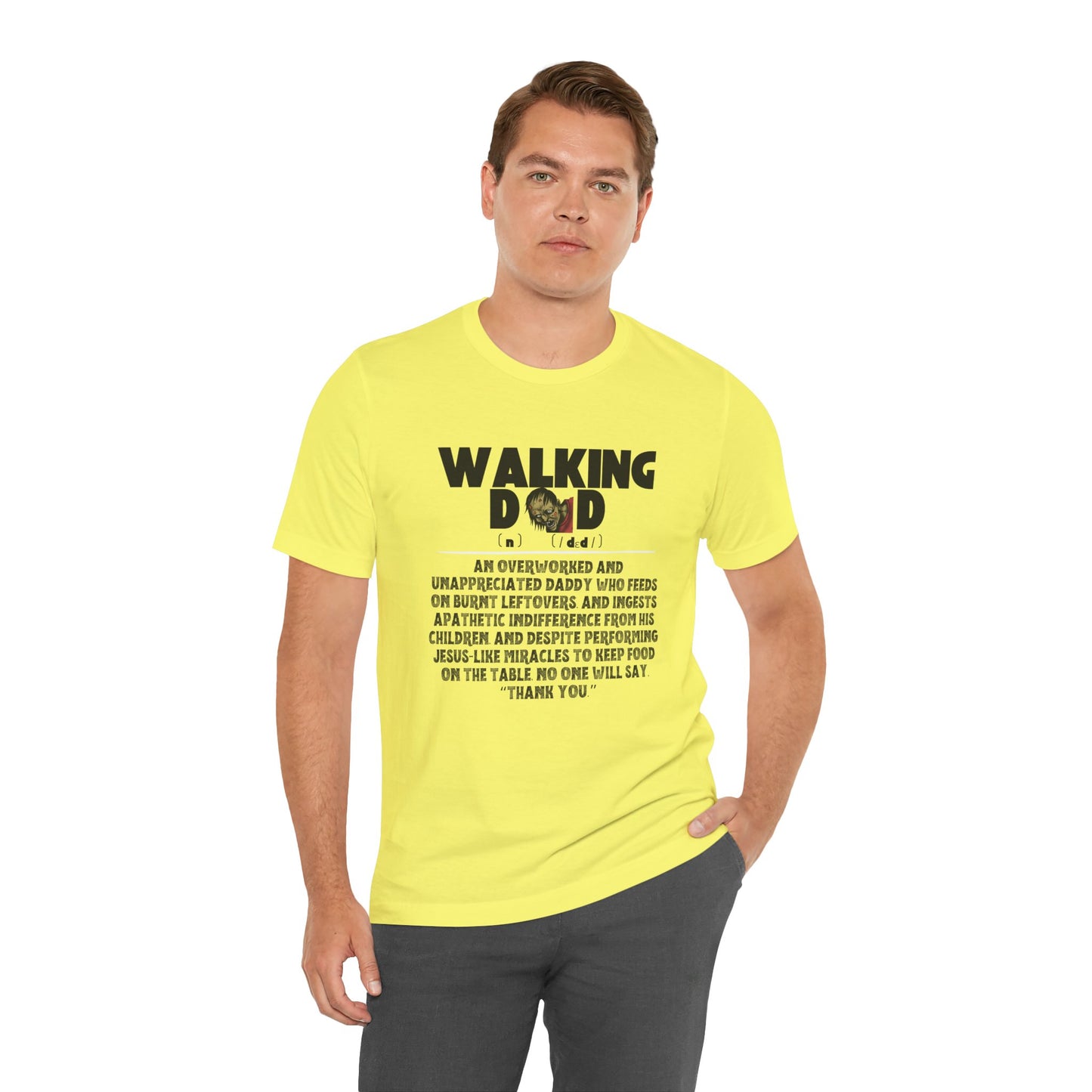 Walking Dad/Dead Shirt, Gift For Halloween, Dad Noun Shirt, Reality Check Dad Shirt, Father's Day Clothing, Spooky Dad Gift, Dad Tee