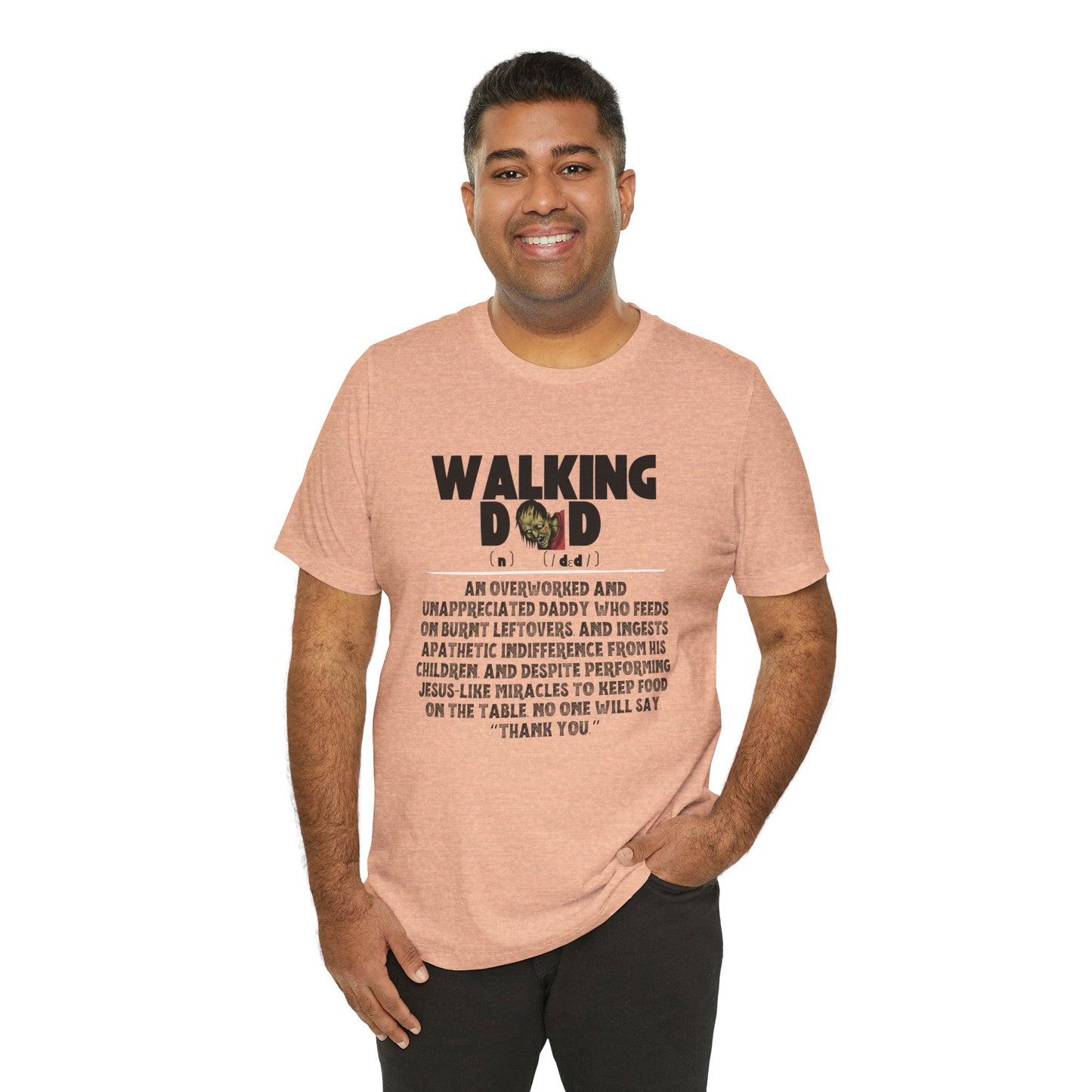 Walking Dad/Dead Shirt, Gift For Halloween, Dad Noun Shirt, Reality Check Dad Shirt, Father's Day Clothing, Spooky Dad Gift, Dad Tee