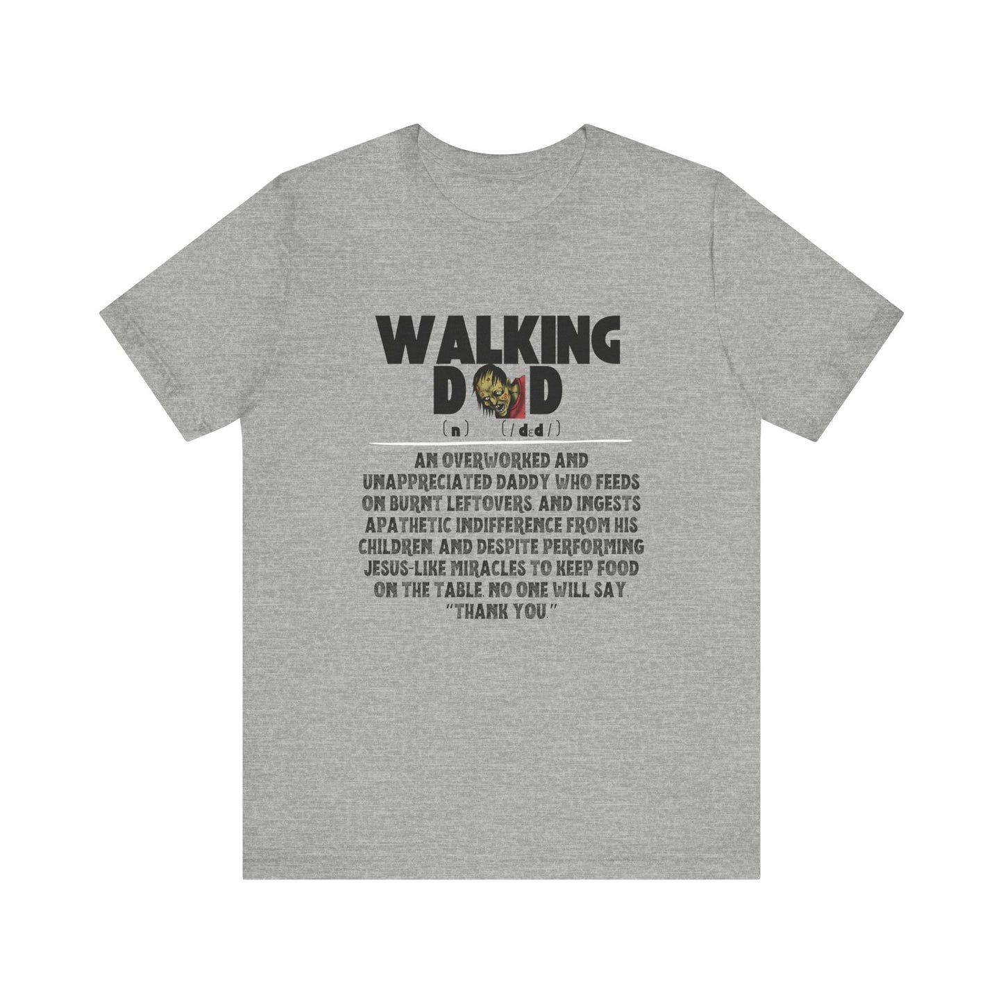 Walking Dad/Dead Shirt, Gift For Halloween, Dad Noun Shirt, Reality Check Dad Shirt, Father's Day Clothing, Spooky Dad Gift, Dad Tee