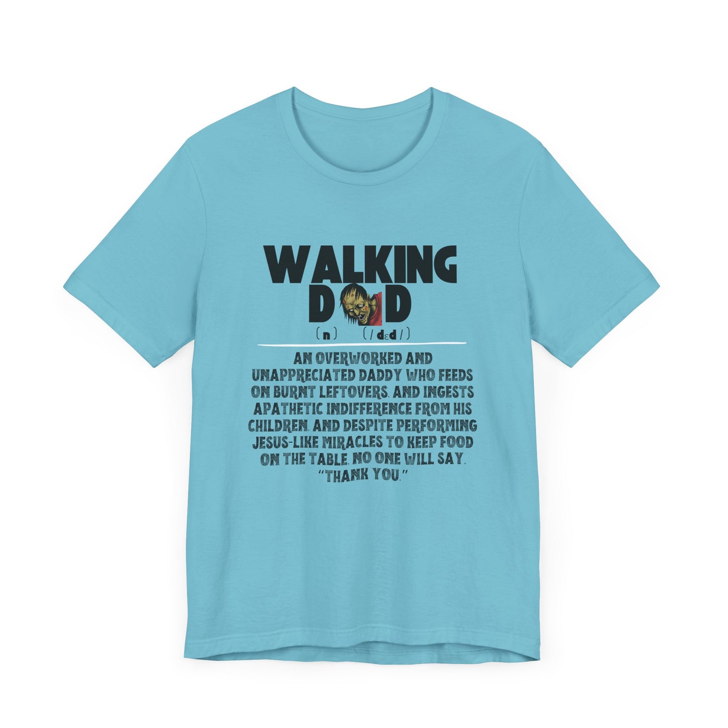 Walking Dad/Dead Shirt, Gift For Halloween, Dad Noun Shirt, Reality Check Dad Shirt, Father's Day Clothing, Spooky Dad Gift, Dad Tee