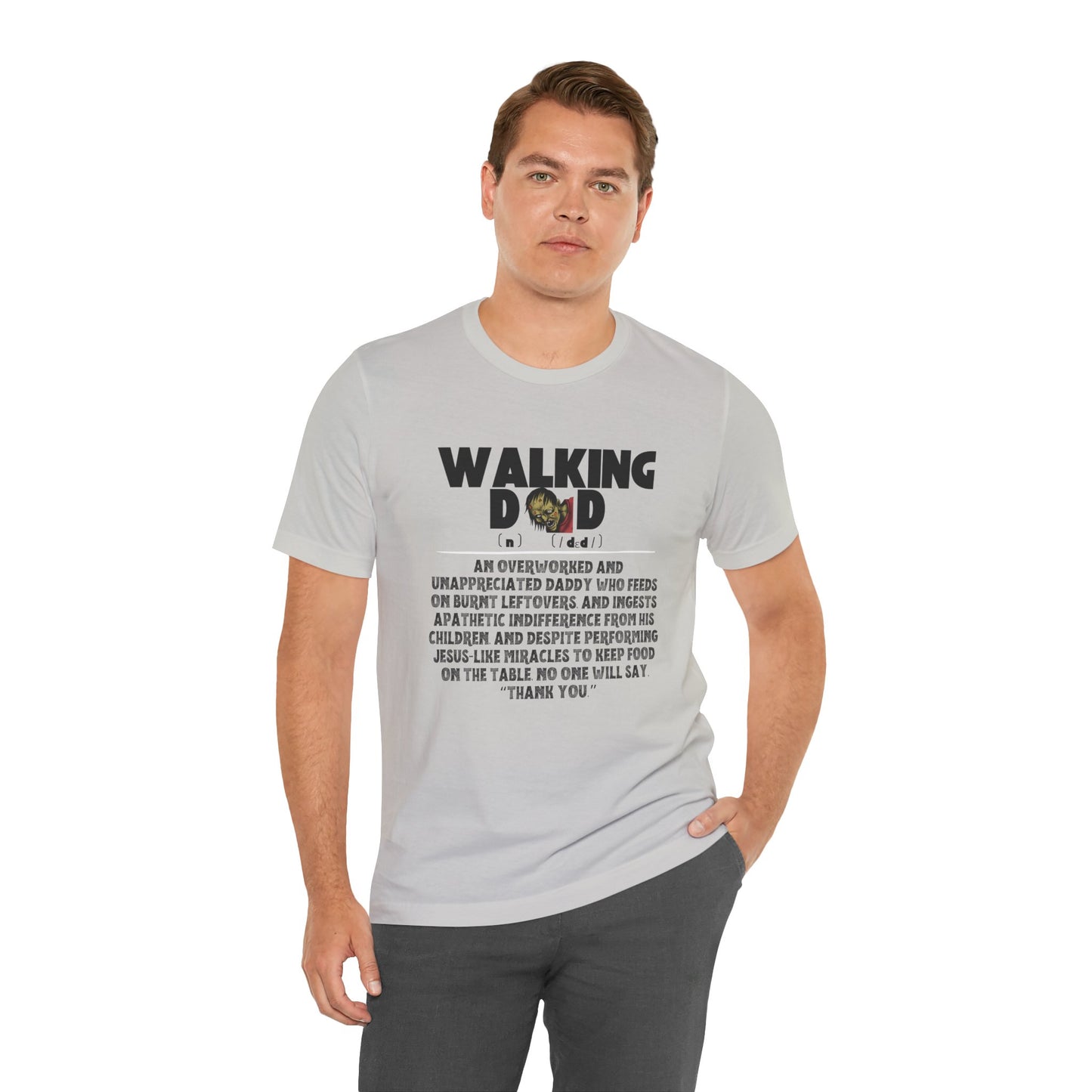 Walking Dad/Dead Shirt, Gift For Halloween, Dad Noun Shirt, Reality Check Dad Shirt, Father's Day Clothing, Spooky Dad Gift, Dad Tee