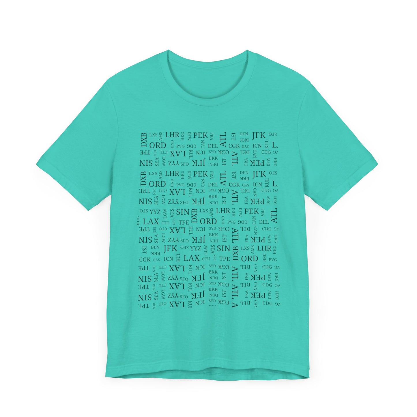 Airport Code Travel Tee for Travel Lovers and AV Geeks