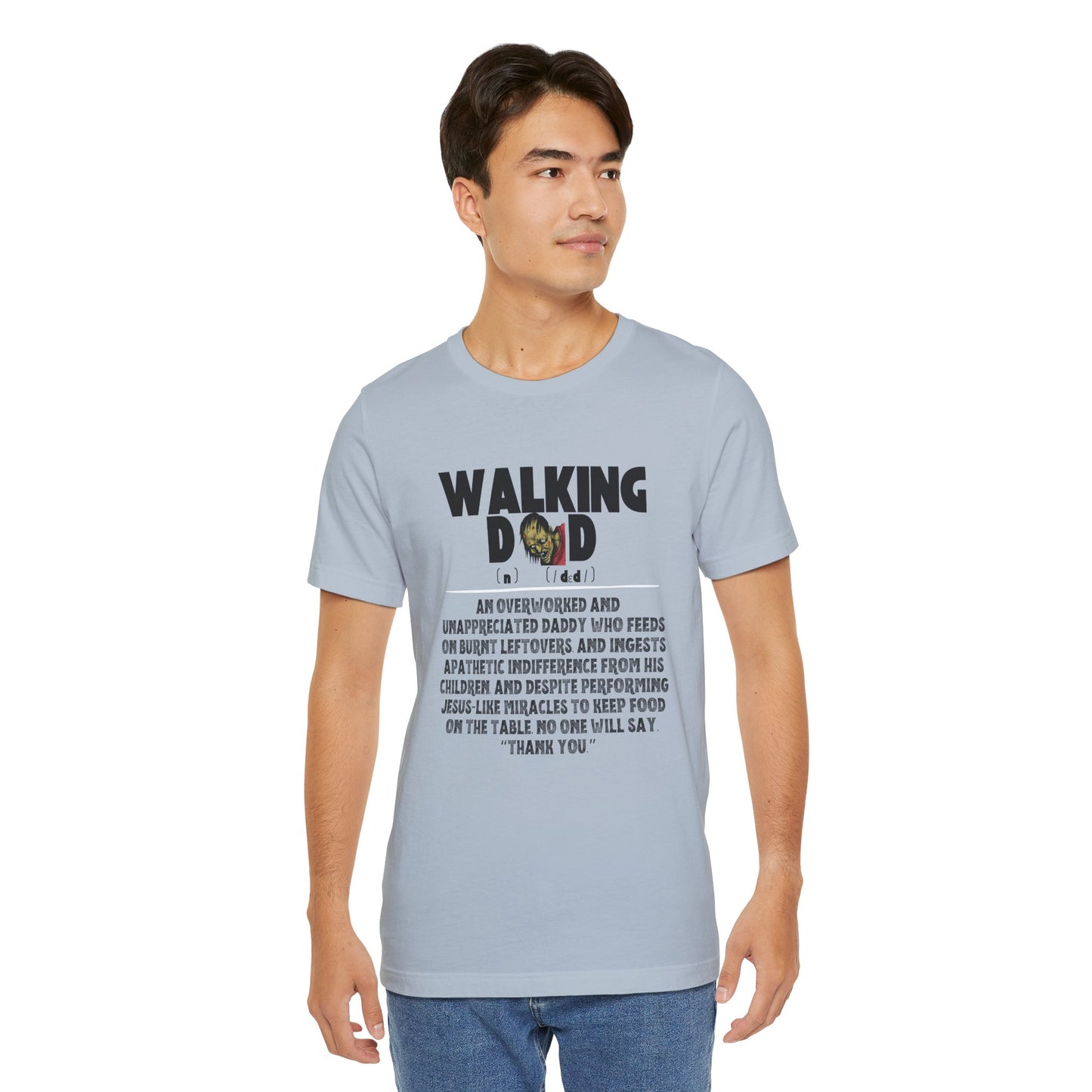 Walking Dad/Dead Shirt, Gift For Halloween, Dad Noun Shirt, Reality Check Dad Shirt, Father's Day Clothing, Spooky Dad Gift, Dad Tee